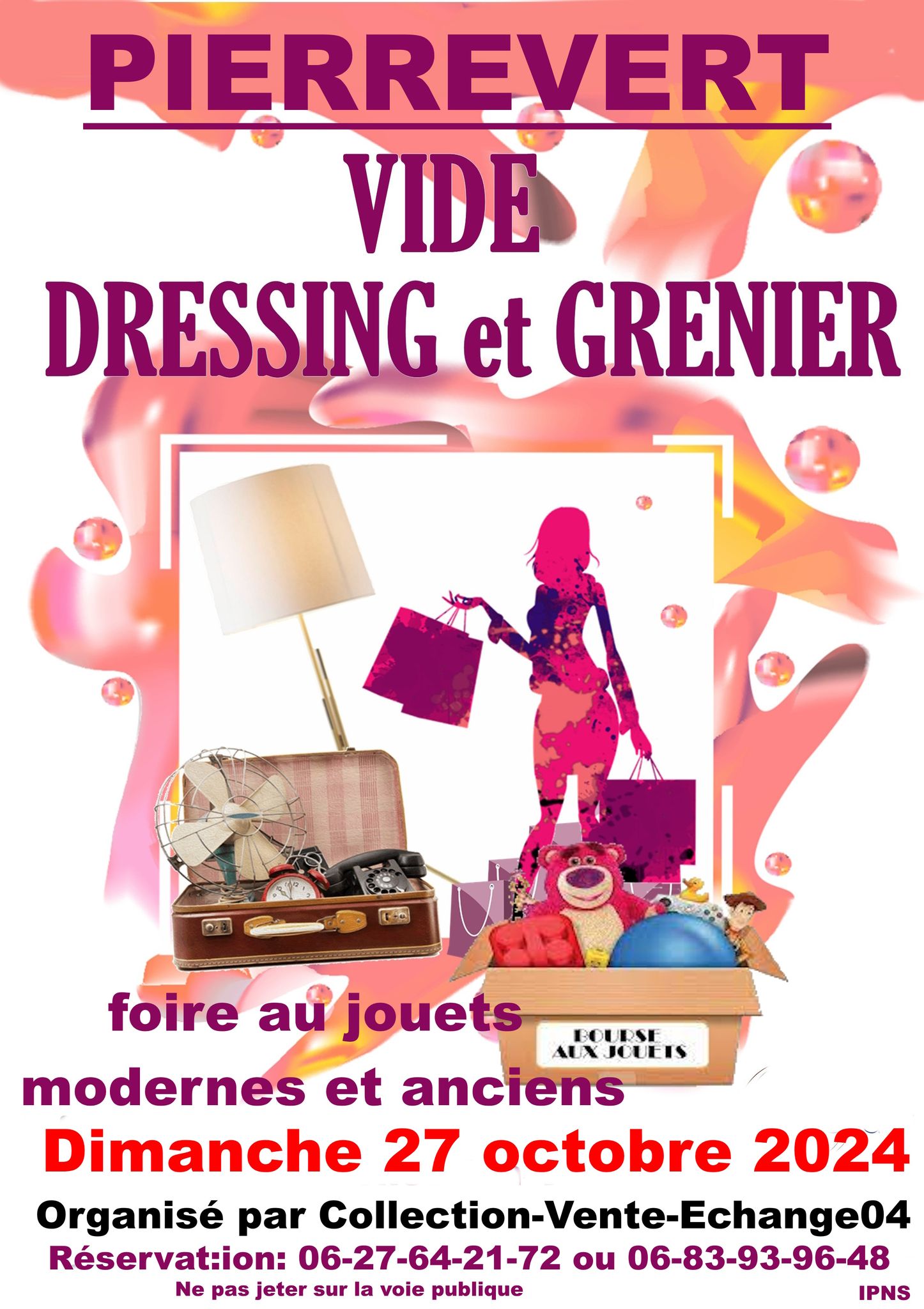 vide grenier vide dressing vide jouet a pierrevert 