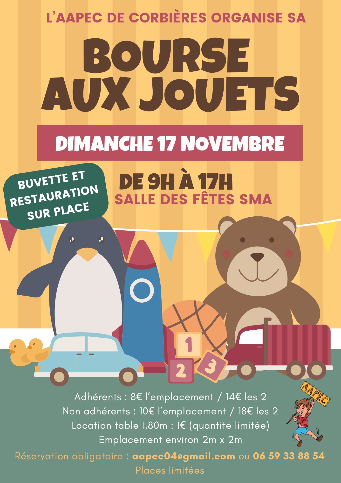 BOURSE AUX JOUETS - AAPEC