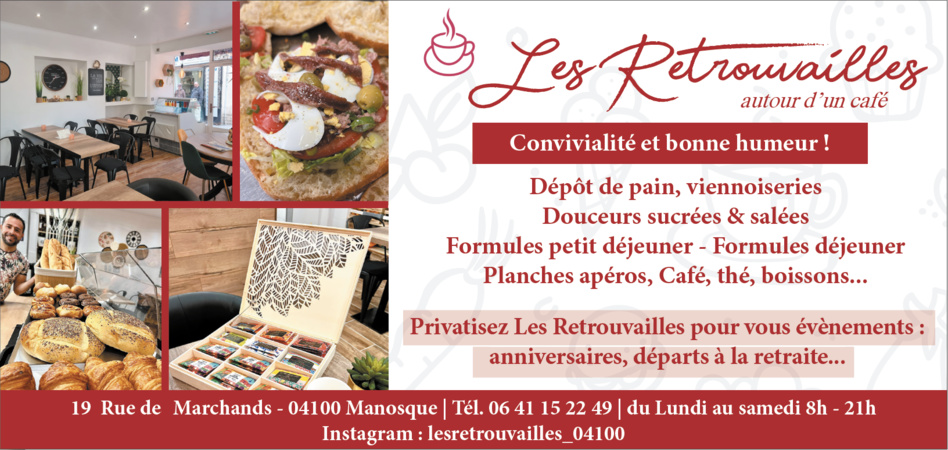 Les Retrouvailles autour d'un café, le nouveau lieu de convivialité à Manosque !