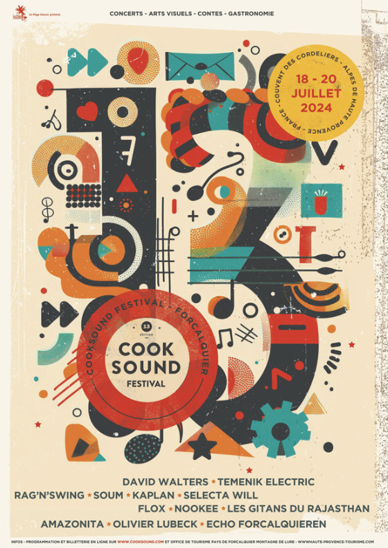 Le compte a rebours est lancé pour la 13é edition du Cooksound festival