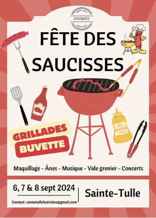 Fête Des Saucisses du 6 au 8 septembre à Sainte-Tulle