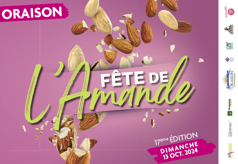 DIMANCHE 13 OCTOBRE L’AMANDE REVIENT FAIRE  LA FÊTE A ORAISON !