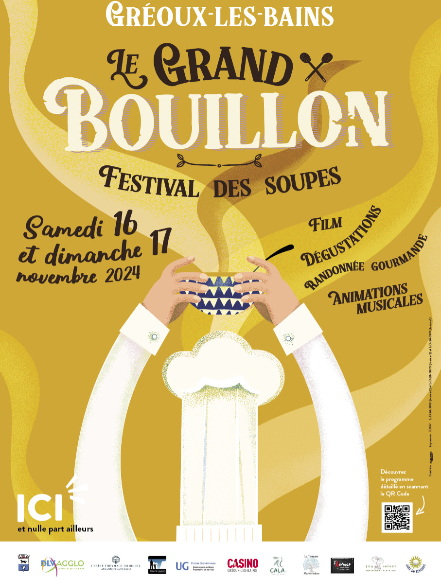 Le Grand Bouillon 2ème édition les soupes sont à l’honneur les 16 et 17 novembre