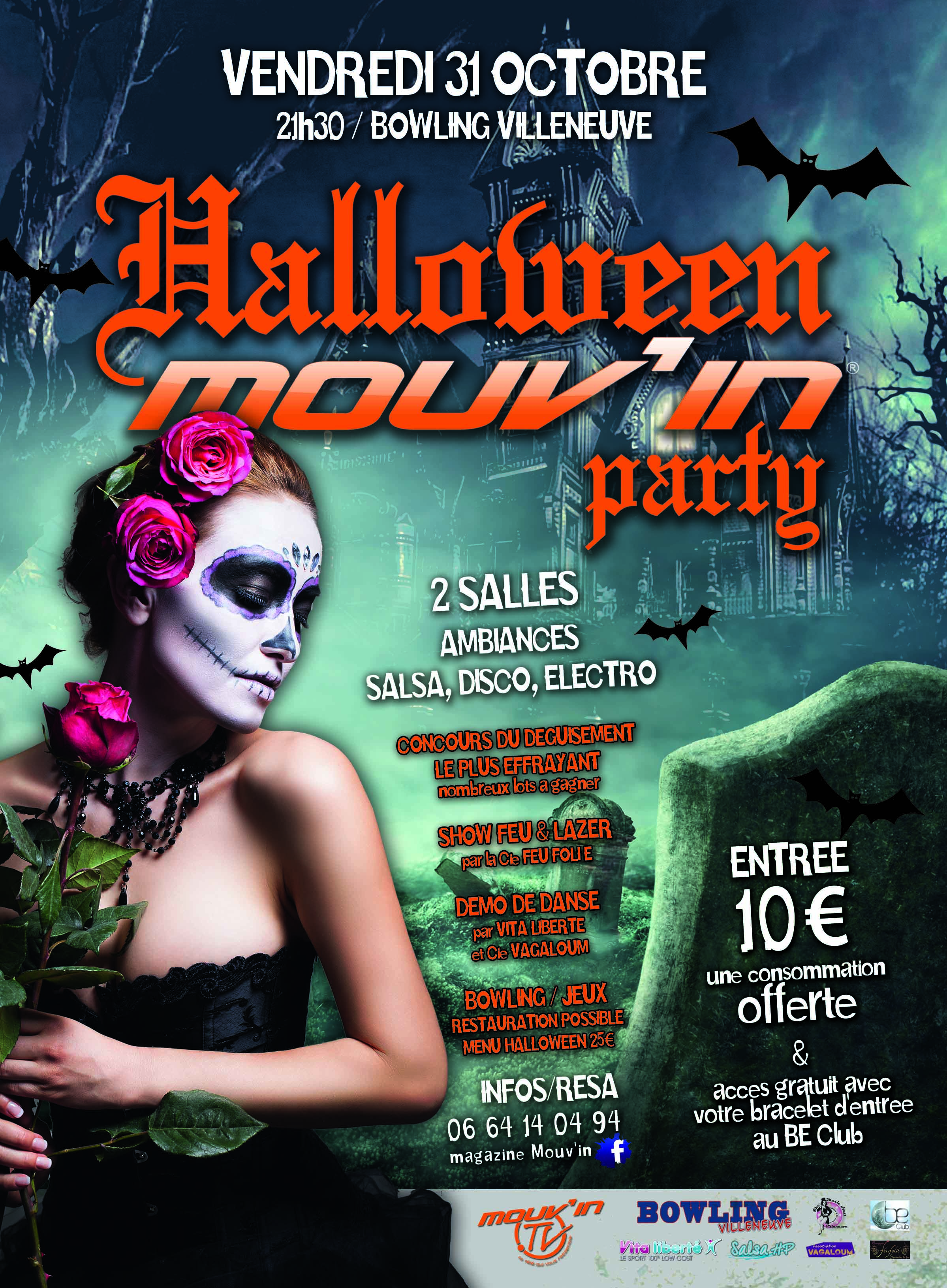 Halloween Mouv’in Party 2014