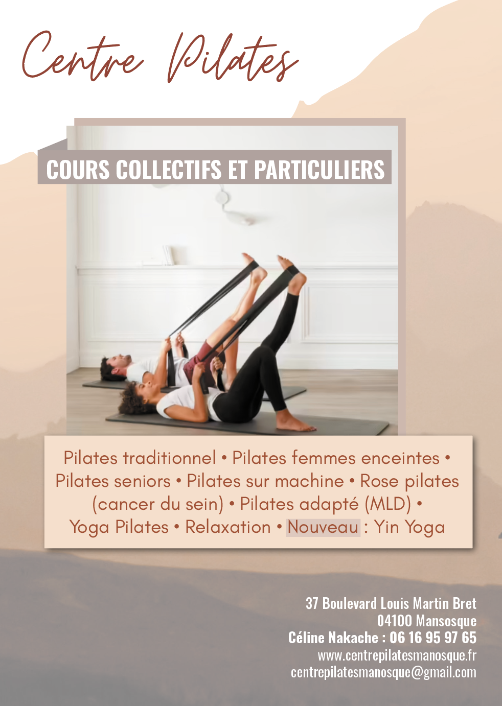 I LOVE PILATES AND YOGA! VOTRE CENTRE PILATES À DEUX PAS DE CHEZ VOUS LE RENDEZ-VOUS BIEN-ÊTRE !