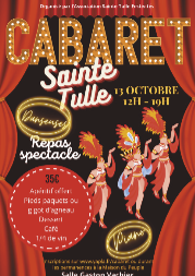 Le 13 octobre, le cabaret s’invite à Sainte-Tulle !