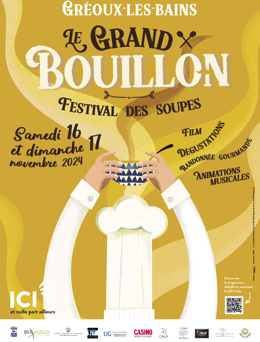 Le Grand Bouillon 2ème édition les soupes sont à l’honneur les 16 et 17 novembre