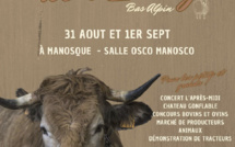 Salon de L’élevage le 31 août et 1er septembre à Manosque, l’évènement immanquable !