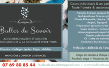 "Bulles de Savoir" : Un soutien scolaire sur mesure  pour réussir ensemble !